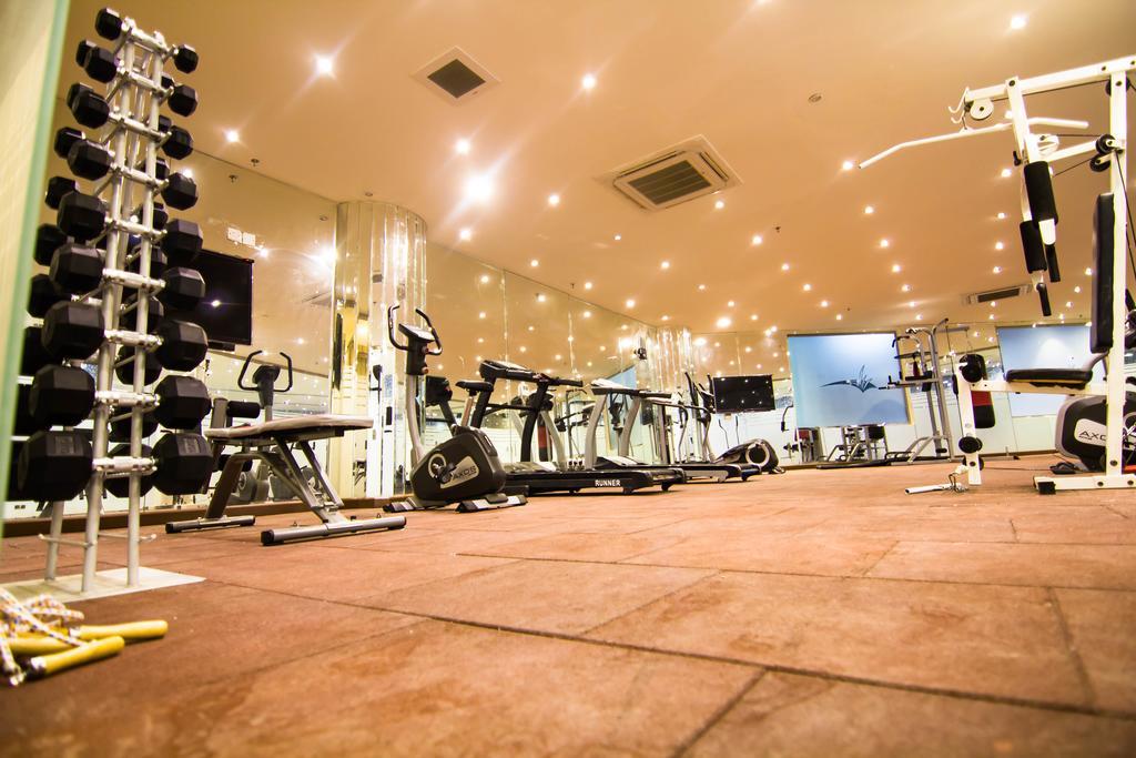 休息之夜公寓酒店 利雅德 外观 照片 A gym in Japan