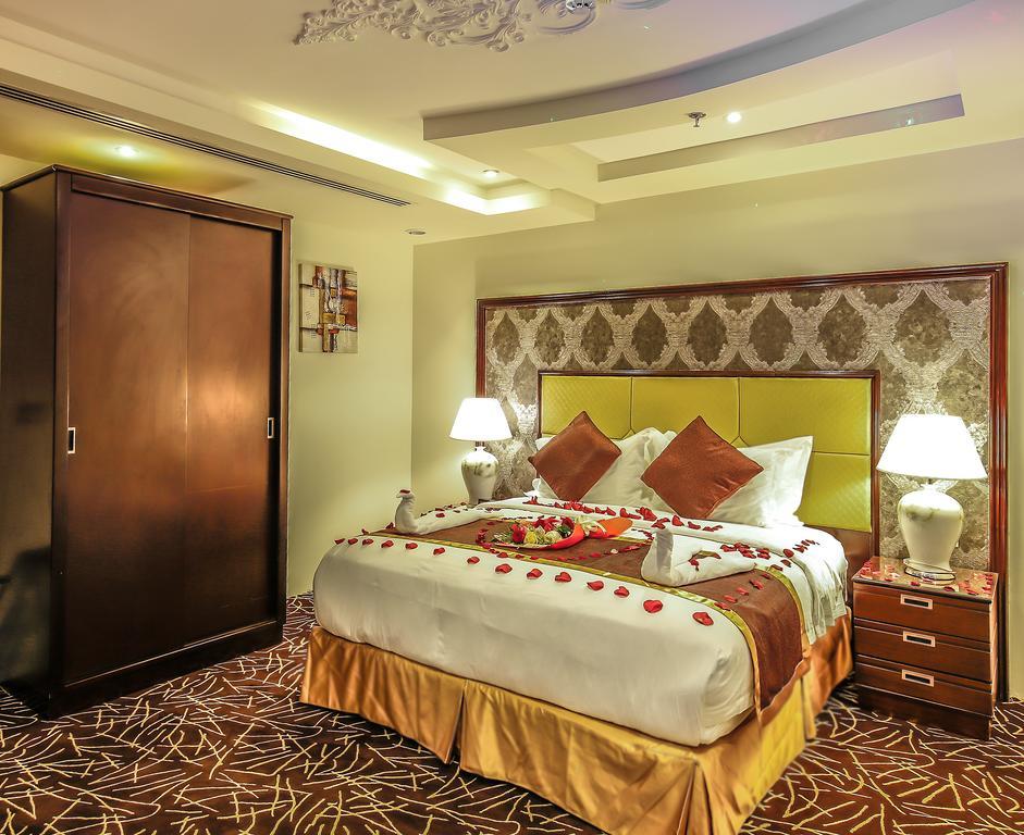 休息之夜公寓酒店 利雅德 外观 照片 A bedroom at the hotel
