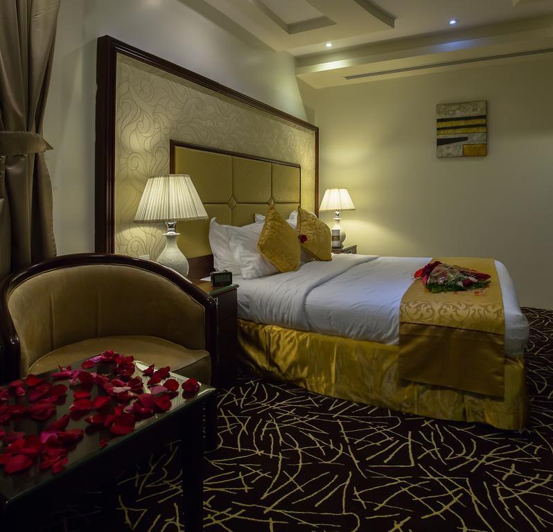 休息之夜公寓酒店 利雅德 外观 照片 A bedroom at the hotel