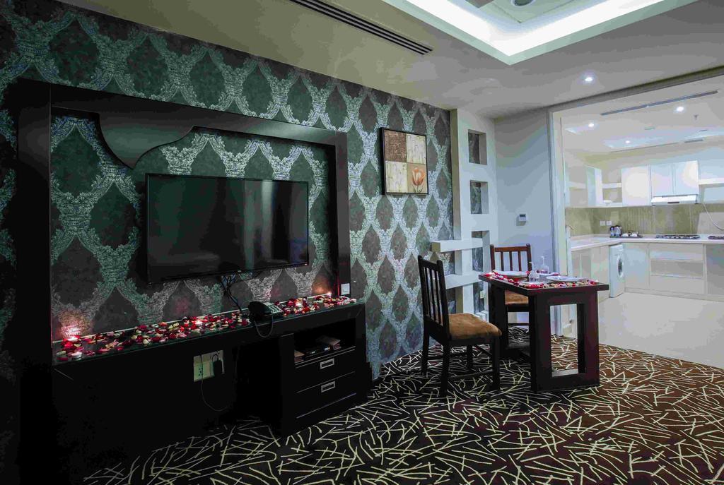 休息之夜公寓酒店 利雅德 外观 照片 A suite at the hotel
